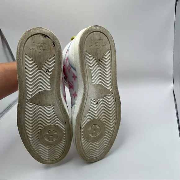 Louis Vuitton Boombox Pastels Monogram Nylon Sneakers